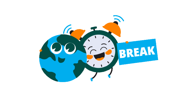 Climate action event branding - Girls Go Green Summit Break Animation